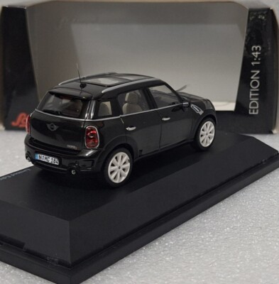 Mini Cooper S Countryman 2010 Black 1:43 Schuco 07441 EXTREMELY