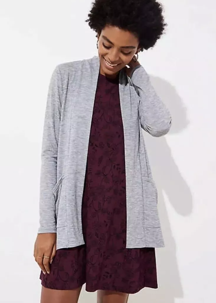 Loft cozy open on sale cardigan
