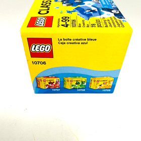 Lego Classic Blue Creativity Box 10706 Retired Set 78 Pieces