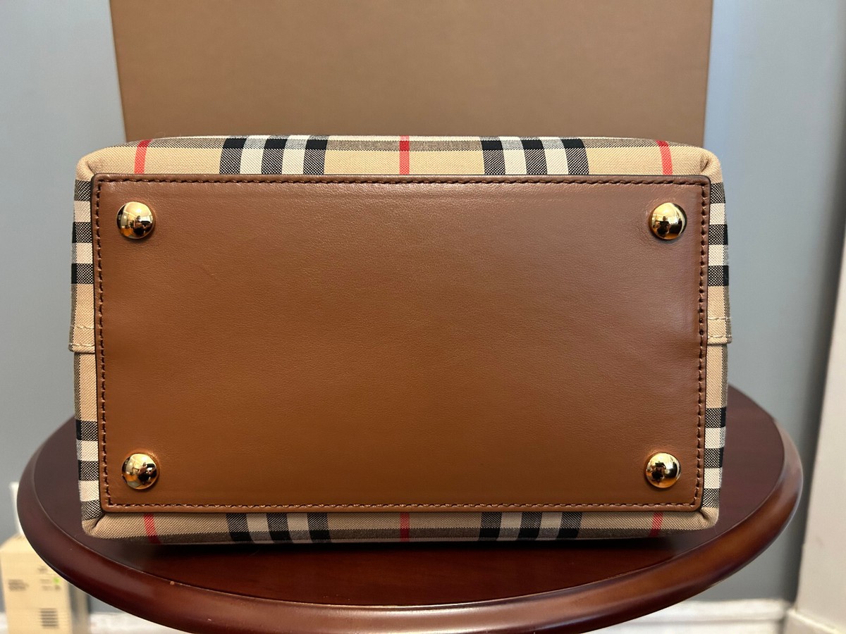 BURBERRY Mini Vintage Check Triple Stud Belt Bag, BNWT | eBay BURBERRY Mini Vintage Check Triple Stud Belt Bag, BNWT | eBay