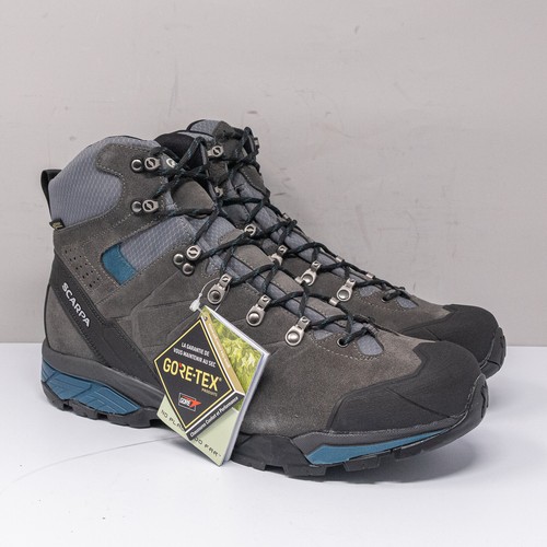 Scarpa Men's ZG Trek GTX - Titanium/Lake Blue - 47