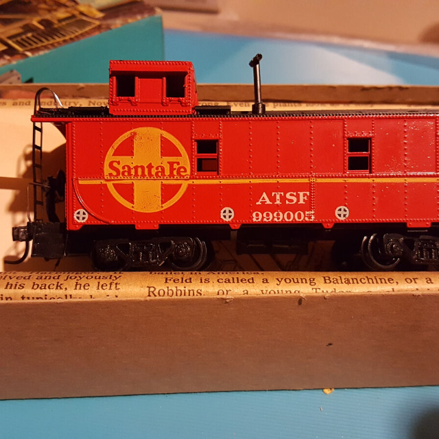 ATSF Caboose Kit by Athearn