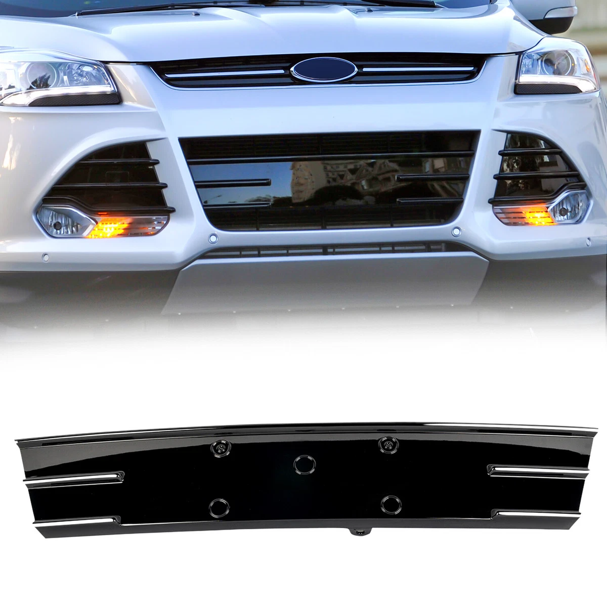 Front Grille for 2013 2014 2015 2016 Ford Escape Raptor Style Grill W