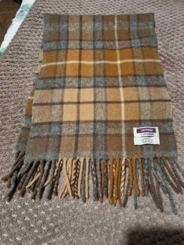 JOHNSTONS OF ELGIN FOR JENNERS WOVEN LAMBSWOOL SCARF -  MULTI - 第 1/2 張圖片