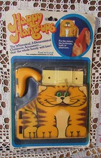 CAT-Shaped Hanger HOOK HAPPY HANG-UPS 3-D Vintage 1984 NOS W Screws & InstructNs
