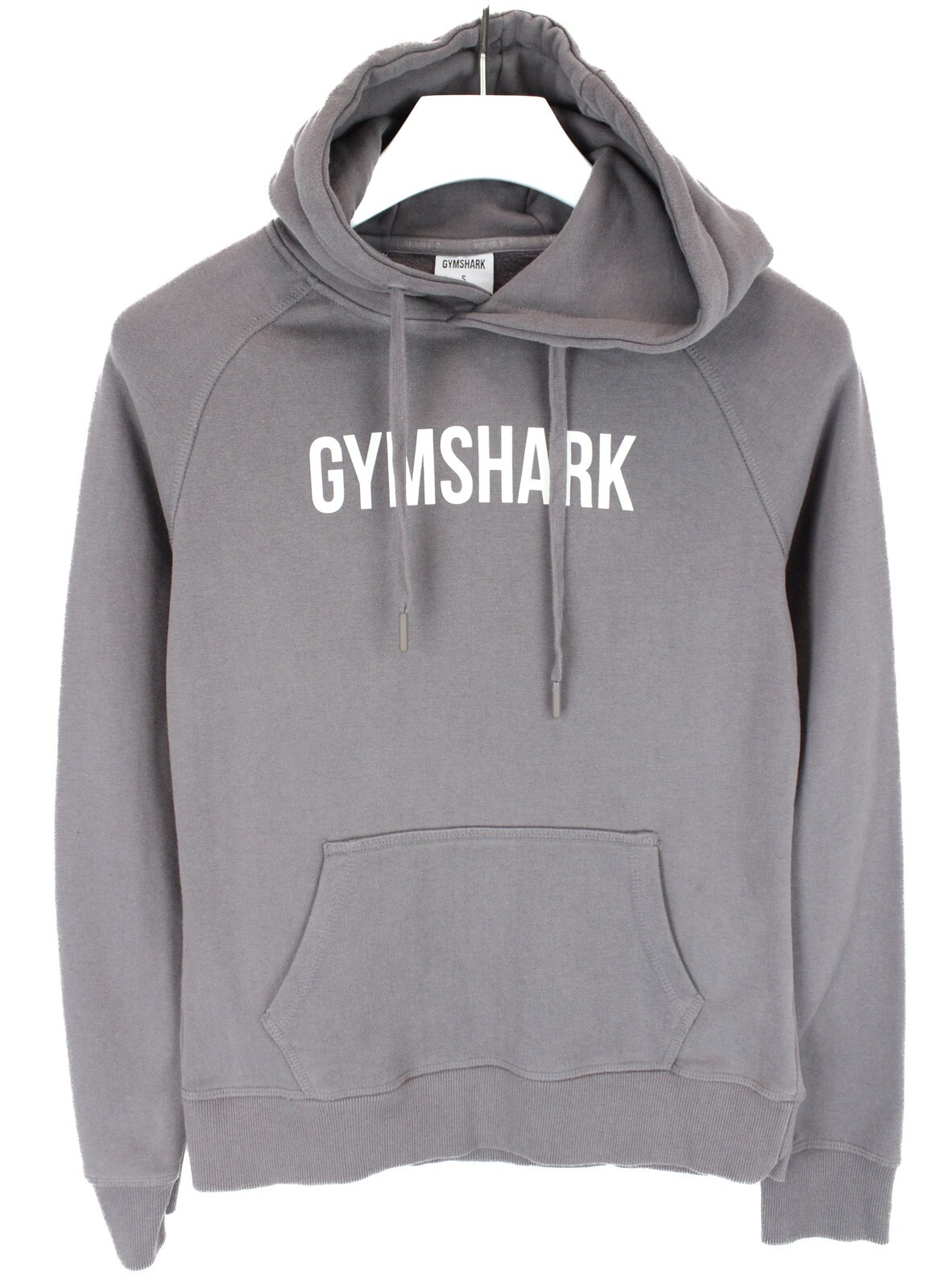 Gymshark Sudadera Mujer Pequeño Bolsillo Canguro con Capucha Extensible Gris