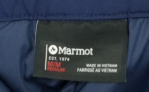NWT Marmot Layout Cargo Insultated Snow Pant Arctic Navy Men's Medium Winter - Picture 5 of 15