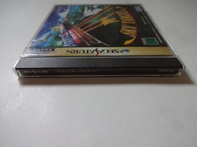 Sky Target Sega Saturn SS 1997 Shooter GS-9103 w/Obi Hagaki NTSC-J From Japan