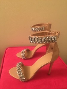 high heels with stones