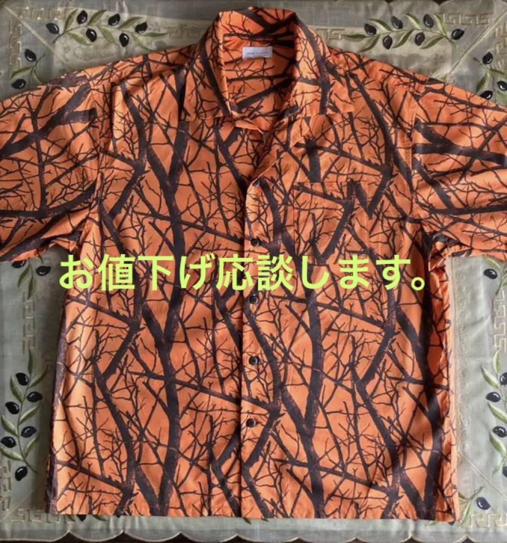 JOHN ELLIOTT CAMP SHIRT ORANGE Size 3/L Short Sleeve | eBay