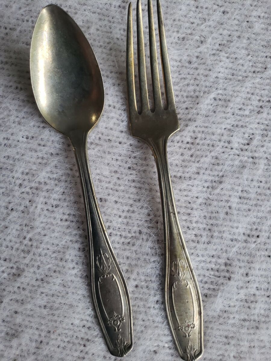 50〜60s silver spoon vintage バングル 2 ANTIQUE VINTAGE COLLECTIBLE SOUP SPOONS 7