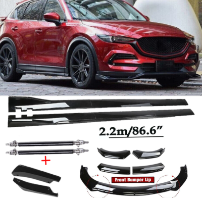 For Mazda CX3 CX-30 CX-50 Front Bumper Spoiler Body Kit /Side