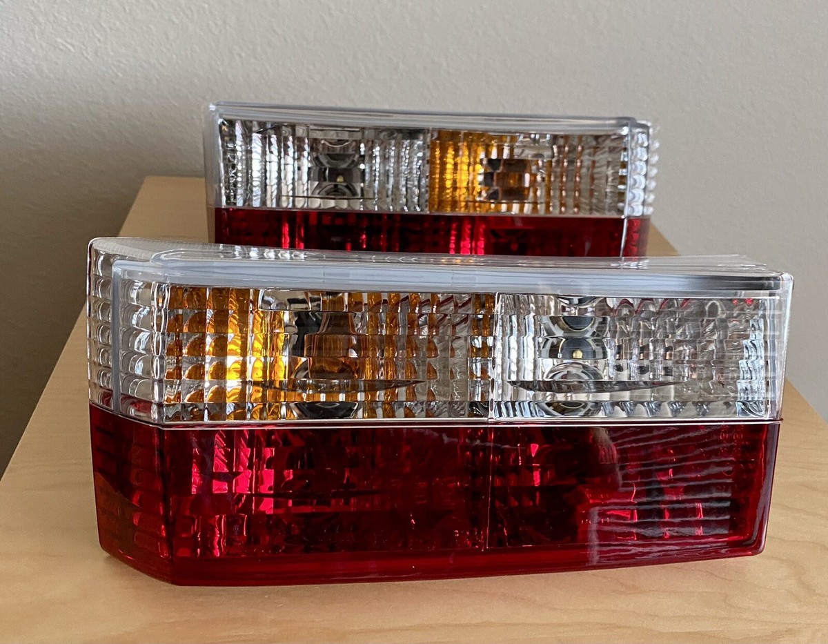 VW MK1 Rabbit Cabriolet Crystal Clear Tail Light Tailights SET | eBay
