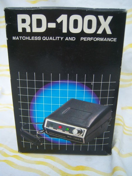 Vintage Rd 100x X Band Radar Detector Nos Nib Jarida A5bar24h Com