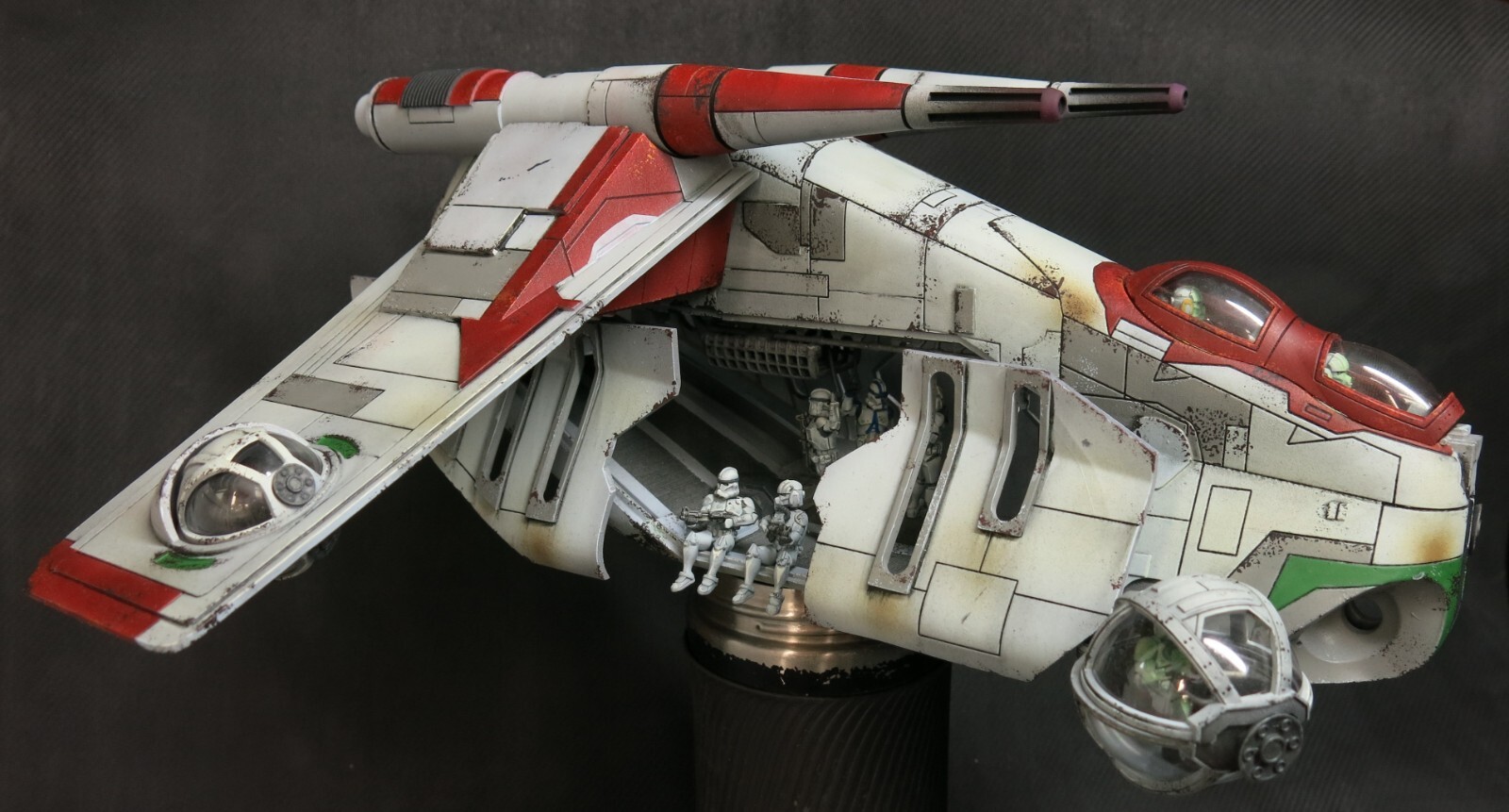 Star Wars Legion LAAT Pro Painted Magnetized Grand Army of Republic GAR ...
