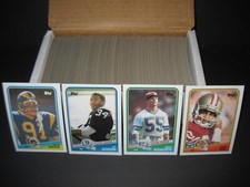 RAW 1988 TOPPS FOOTBALL CARDS You Pick #1-202 Finish your Set Hi Grade NrMt-Mint