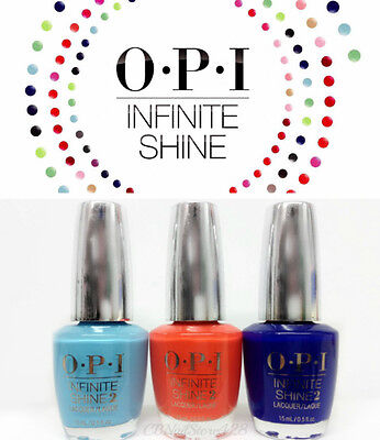 Opi Infinite Shine 2 Color Chart