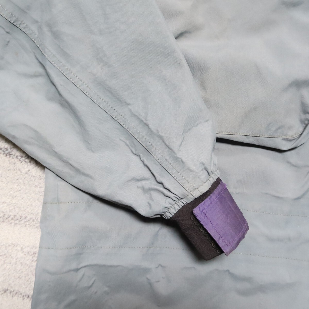 Vintage 90s Patagonia SST Pullover Fishing Jacket Size M Grey | eBay