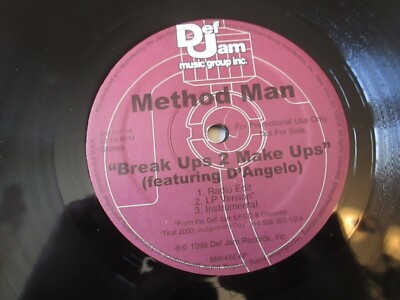 METHOD MAN Break Ups 2 Make Ups/Suspect Chin Music 12