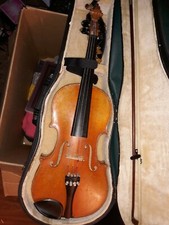  1924 Markneukirchen German Violin Made by Johann Adolf Ficker. Plays beautifull