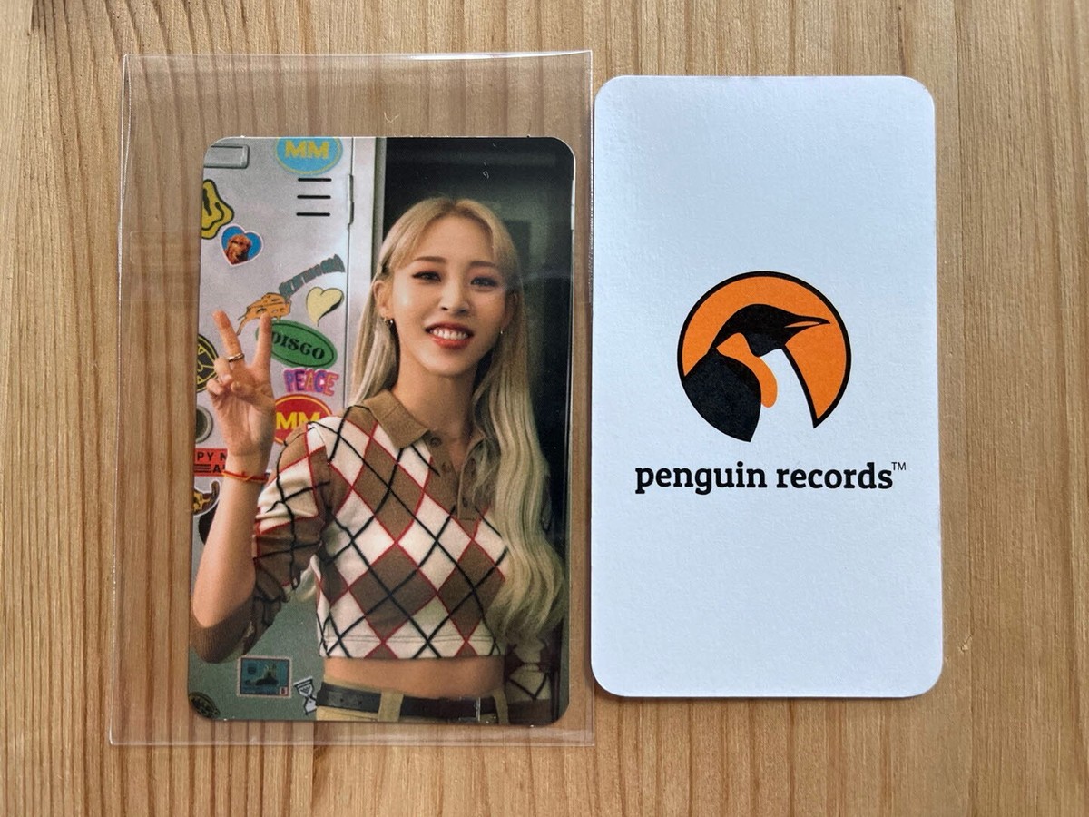 MAMAMOO MOON BYUL C.I.T.T Cheese in the Trap LIMITED PHOTO CARD
