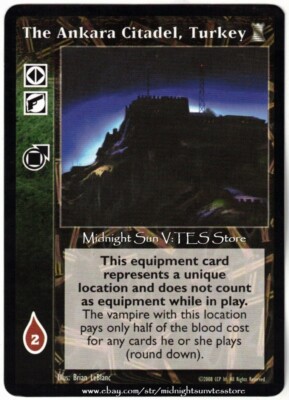 The Ankara Citadel, Turkey Keepers of Tradition V:TES VTES Vampire CCG