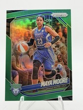 2025 Panini Prizm WNBA Maya Moore Green Prizm #135 Lynx