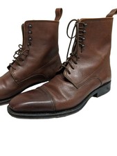 Gucci Boots Brown Leather Dress Shoes Men's Size 6/US6.5