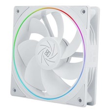 CPU Fan, 120mm White Computer Cooler Fine Aperture ARGB Halo PC PWM TL-S12RW