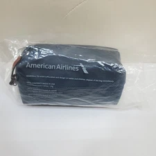 Cole Haan American Airlines Amenity Kit Blue New Travel Bag And Content