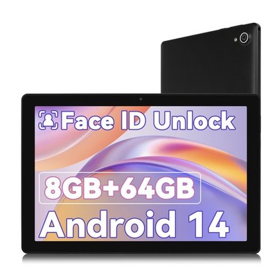 Tablet 10.1 inch Android 13 Tablet 6+64GB RAM Quad Core 1280×800 IPS WIFI HD