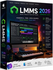 Music Production 2026 V9.6 Software Beats MultiTrack Audio Editor Mixing Mac CD