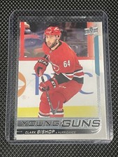 Clark Bishop - 2018-19 Upper Deck Series 2 Young Guns #494 - Hurricanes