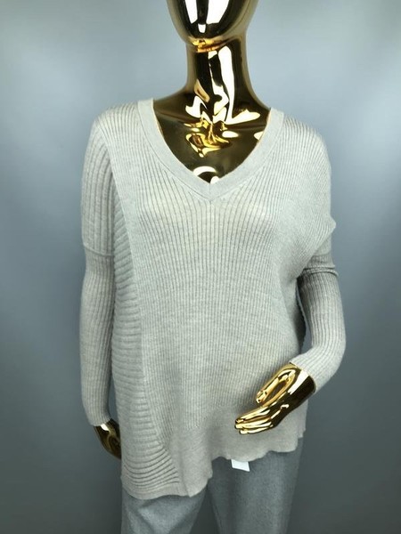 Women AllSaints Sweater Beige 34 / XS / 42