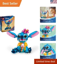 Creative Disney Stitch Building Set with Ice Cream Cone - Perfect Gift for Kids