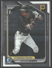 2024 Bowman #BCP-63 Estuar Suero Chrome Prospects