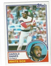 HAROLD BAINES 1983 Topps #177 Chicago White Sox NM-MT