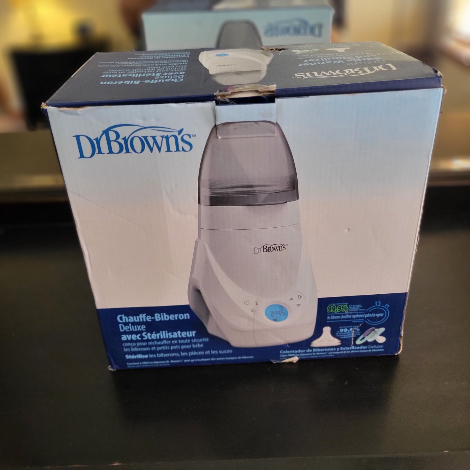 Dr. Brown's Deluxe Bottle Warmer And Sterilizer LCD Control 