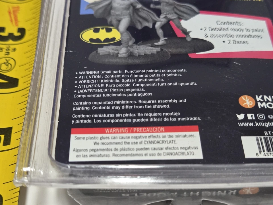 Batman Miniature Game Batman & Robin (Classic 60's TV Series) Knight Models NIB - Image 4 of 4