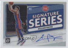 2020-21 Panini Donruss Optic Signature Series Holo Prizm Killian Hayes Auto 4f5