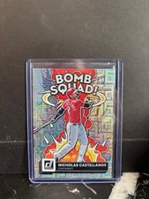 2022 Donruss Nicholas Castellanos Bomb Squad #BS-10 Vector Prizm