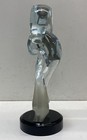 Medina Art Glass Dolphin Figurine Swirl Wave Signed Limited Edition 198/350 — photo 2