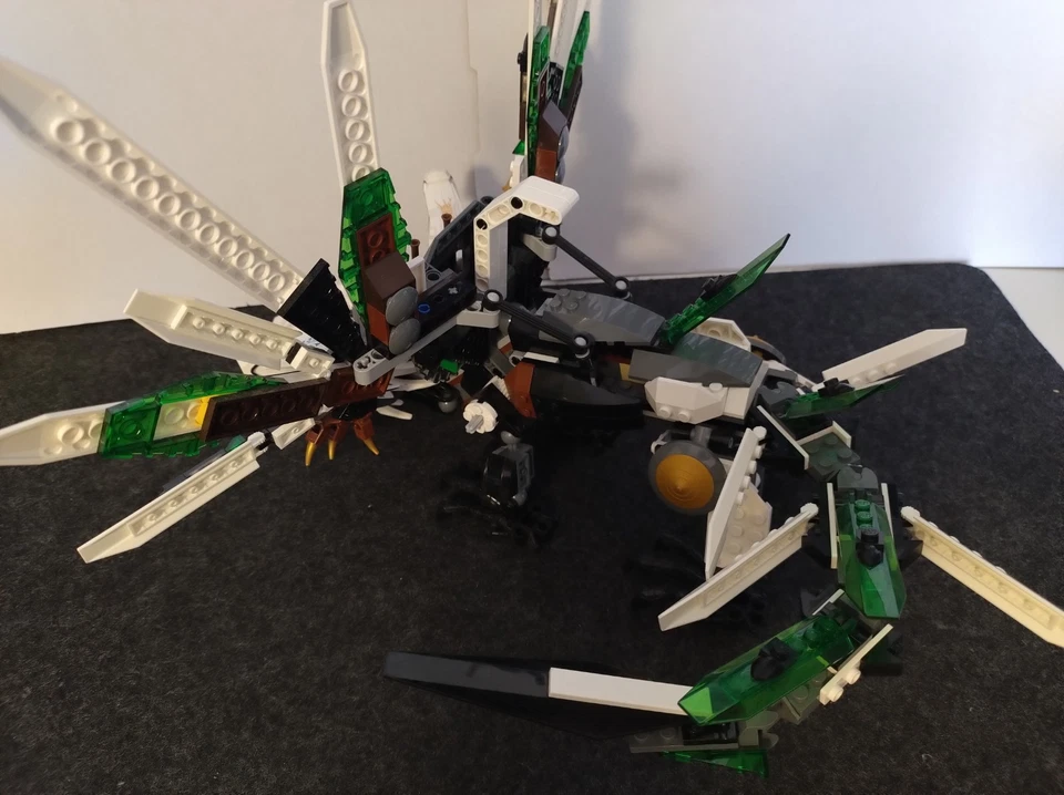 LEGO 9450 Ninjago Rückkehr des 4-köpfigen Drachen NUR Drache - Bild 3 von 4