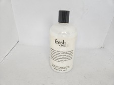Philosophy Fresh Cream Shampoo, Shower Gel and Bubble Bath 16 Oz. New Sealed