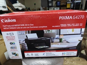 New Canon PIXMA G4270 Wireless Megatank All-in-One Supertank Inkjet Printer