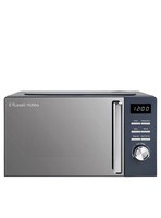 Russell Hobbs RHMD820G 20L Digital Microwave Oven Defrost & Reheat 800w Grey