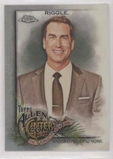 2022 Topps Allen & Ginter Chrome Refractor Rob Riggle #189 w1k