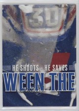 2012-13 ITG Between the Pipes He Shoots Saves Points Henrik Lundqvist HOF n1u