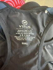 Virus singlet Women Size S Blue And Black
