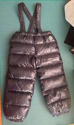 Moncler Enfant, Daunen Schneehose in Navy
